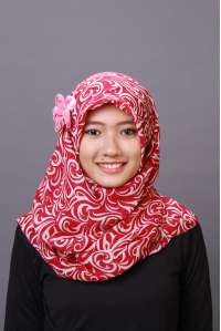 Persegi Motif Syari Pink